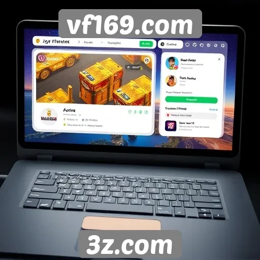 Explorando a interface do usuário no vf169.com
